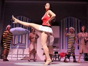 Comedic curtain call